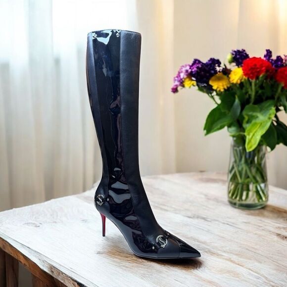 NWT Christian Louboutin Kate Botta 80mm Boots (42/12) - Picture 1 of 8